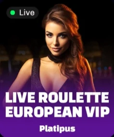 European Roulette VIP game tile