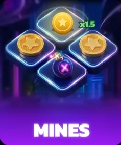 Mines game tile